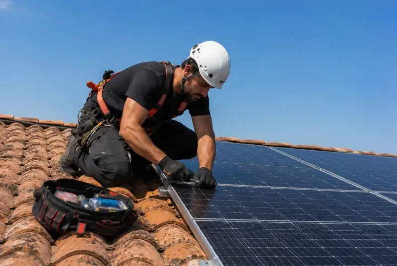 Maintenance et monitoring de panneaux solaires à Capian
