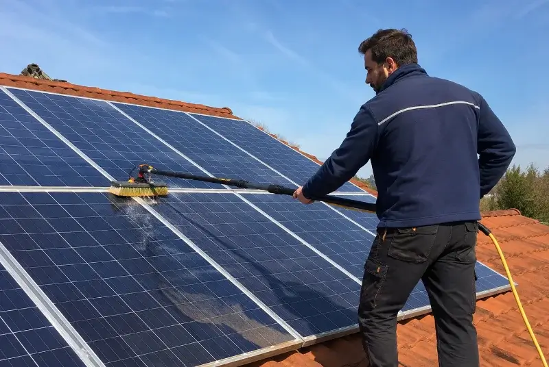 Nettoyage et entretien de panneaux solaires à Capian